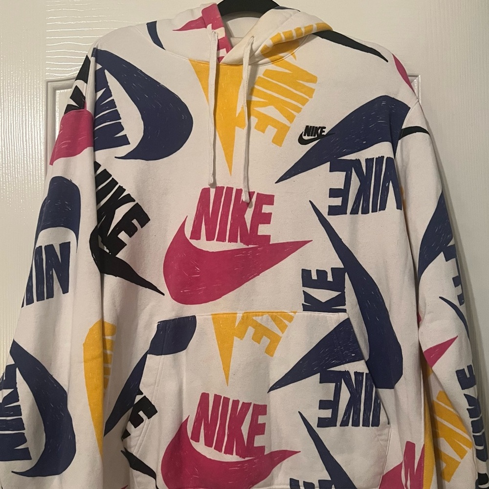 Nike Multicolor Logo Hoodie